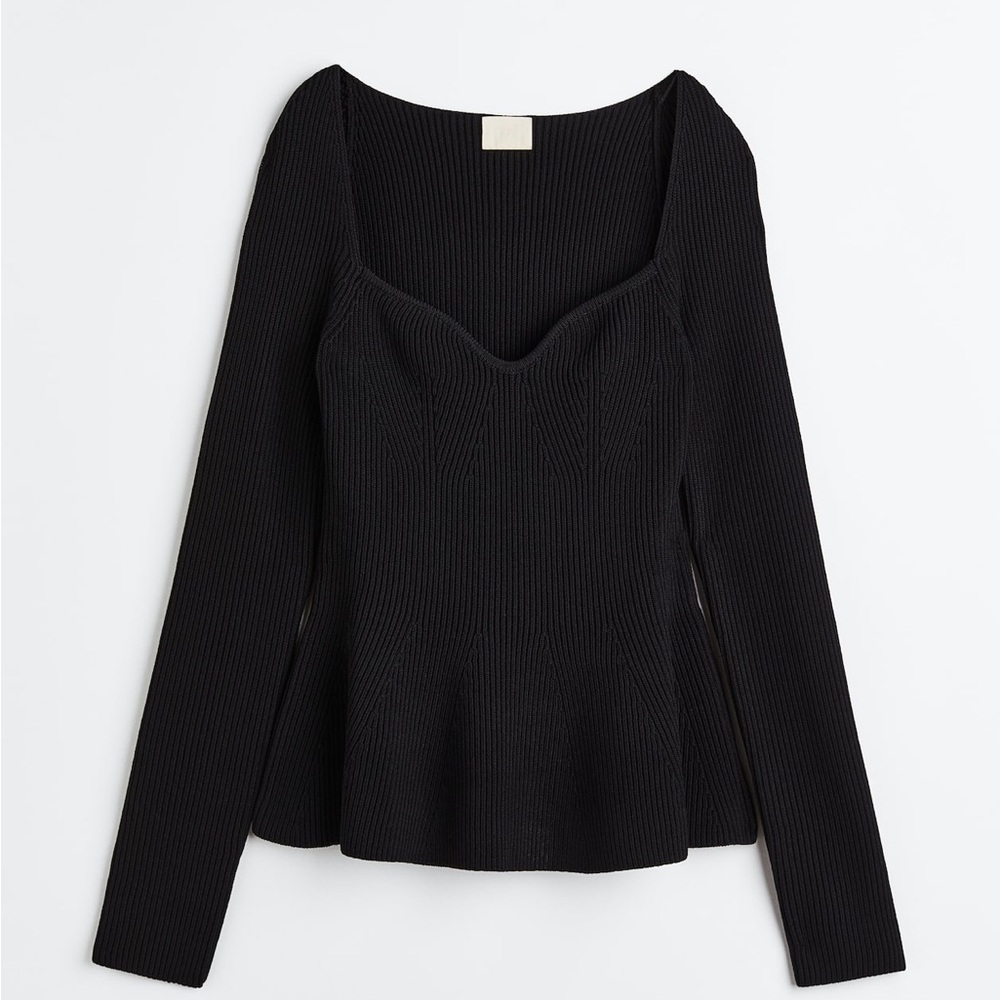 H&M Rib- Knit Top